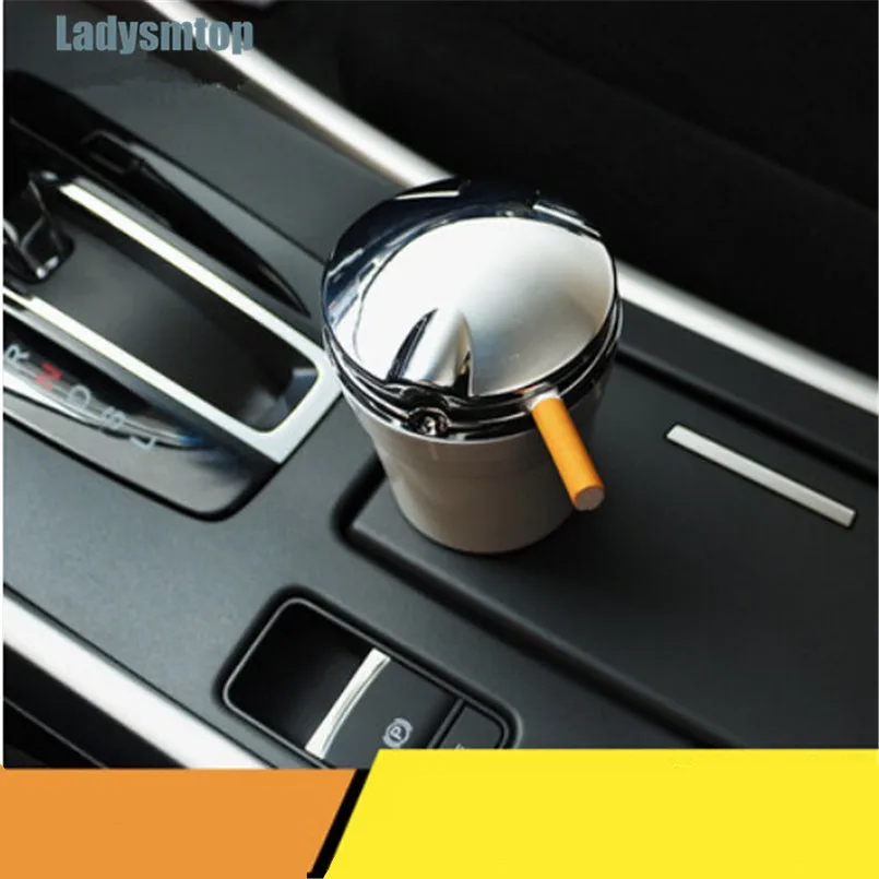 Автомобильная пепельница Ladysmtop со светодиодсветильник кой чехол для Peugeot 301 307 308