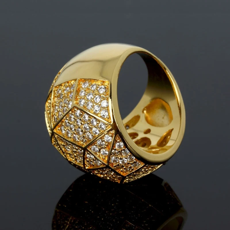 2018 г. Новые брендовые Для женщин Делюкс купол Форма Свадебные Кольца Одежда