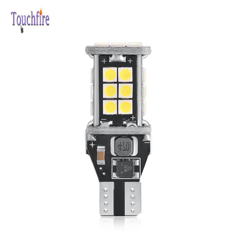 Автомобильная лампа P21W w21w 7443 w16w Canbus 1 шт. 12 В 3030SMD W16W светодиодный противотуманный