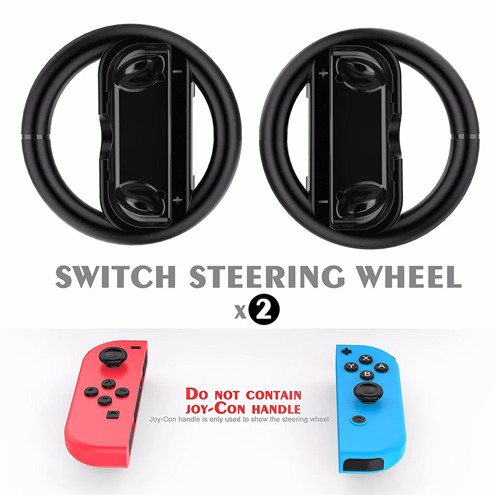 1 пара контроллеров для гоночных игр подставка на руль геймпад Nintendo Switch