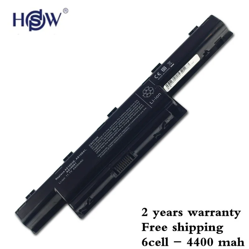 6 элементный Аккумулятор 4400 мАч для ноутбука Packard Bell Easynote TK81 TK83 TK87 TK85 TK37 AS10G3E TS11HR