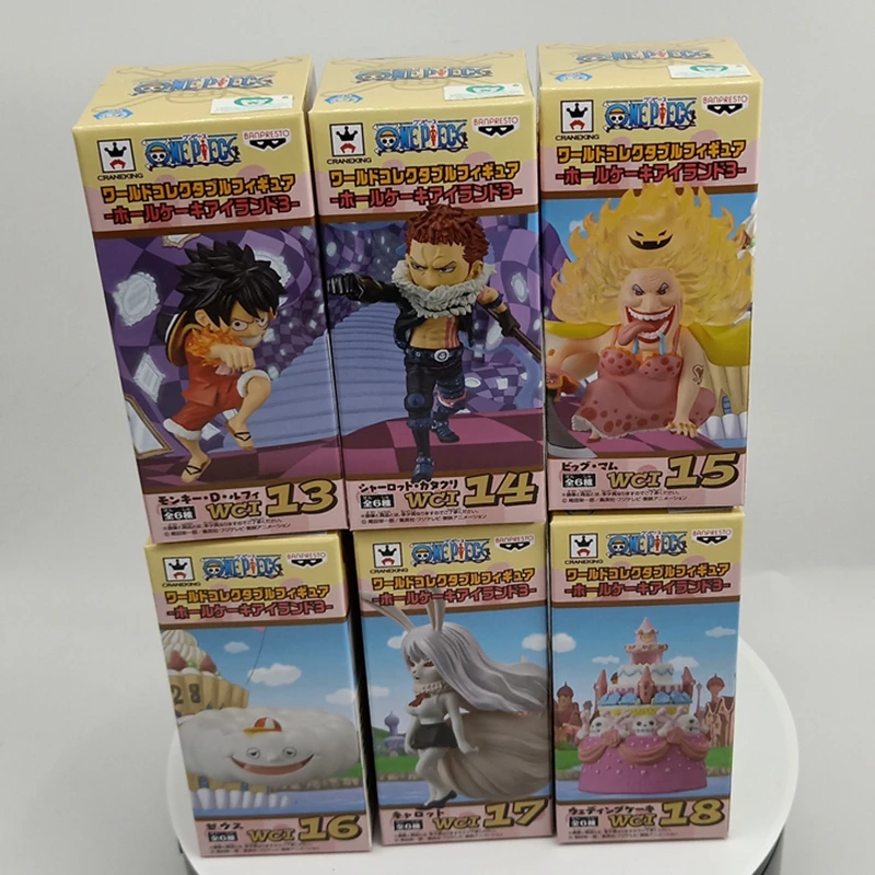 WSTXBD Оригинал Banpresto один кусок ОП WCF Луффи катакури большая мама фигурка Brinquedos
