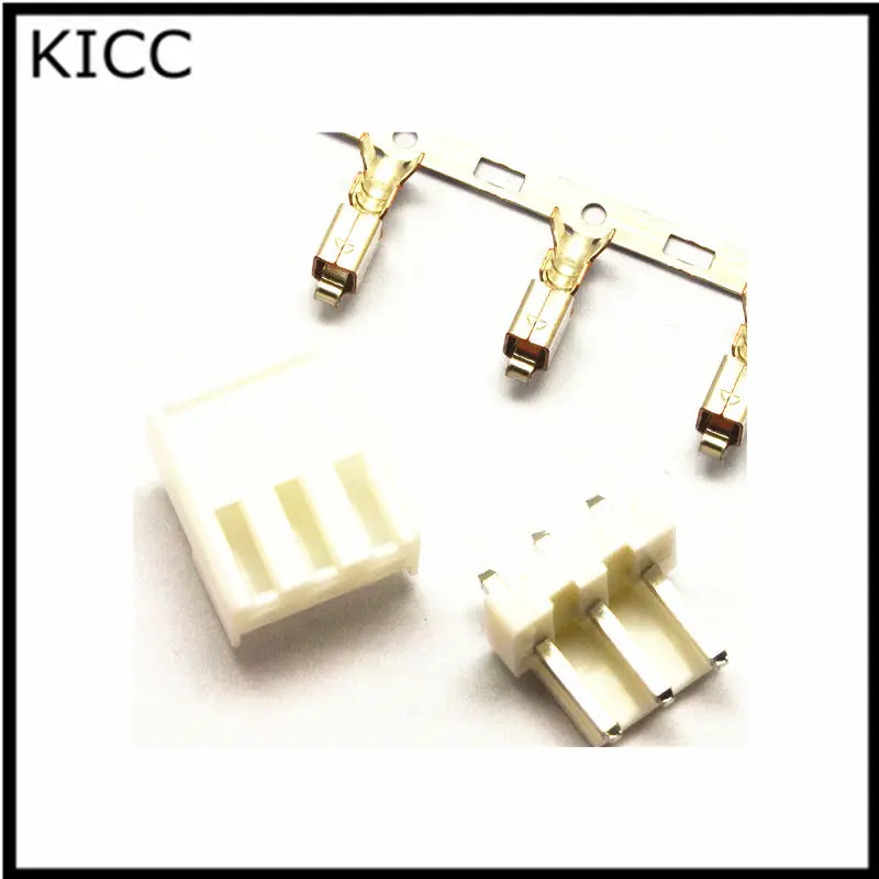 VH3.96 5P Straight pin Connecting terminal VH 3.96mm 5Pin Connector Plug+Socket+Metal reed 10Sets | Обустройство дома