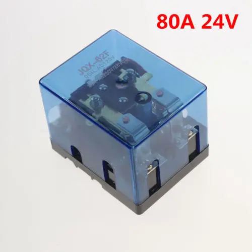 Реле мощности DPDT 24VDC 80A с винтовым креплением 1 шт. | Обустройство дома