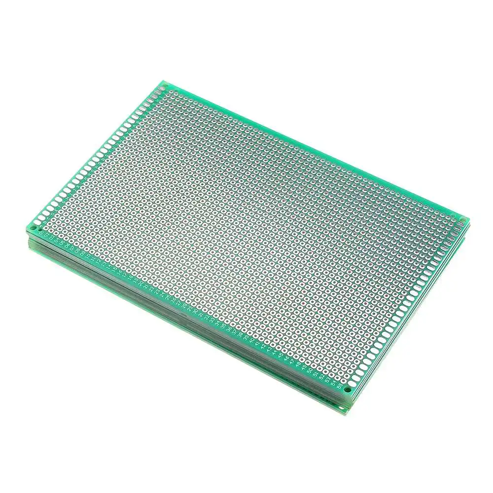 

10pcs 10x15cm FR-4 2.54mm Single Side DIY Prototype PCB Printed Circuit Board Passive Components