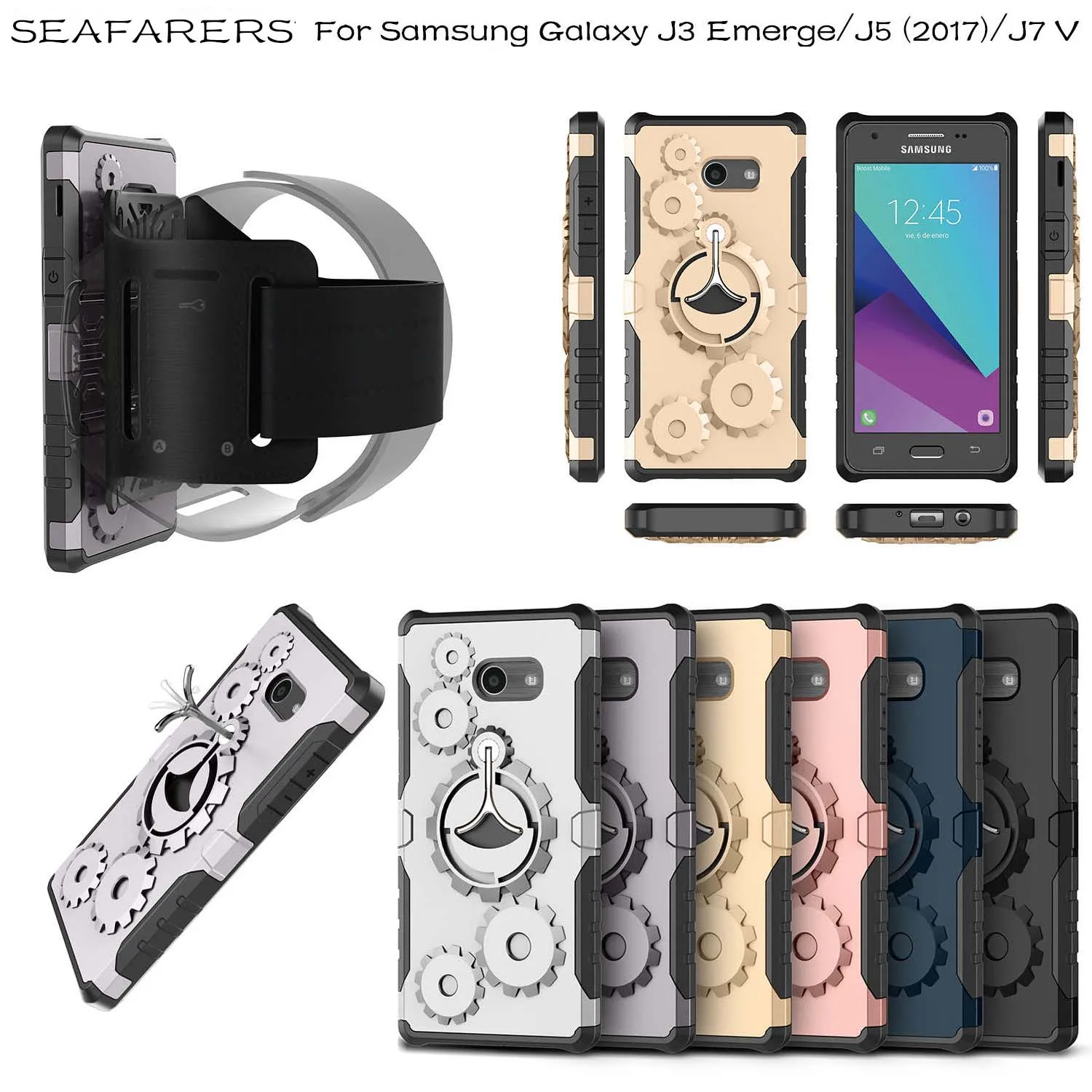 Открытый Спорт Телефонные Чехлы для Samsung Galaxy J3 появляются сумка чехол телефона J5