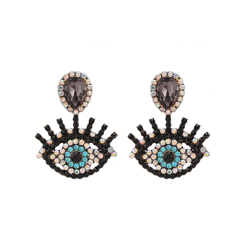 Sehuoran брендовые этнические длинные серьги с кисточками для женщин Boho Eye Beads дизайн Висячие серьги женские массивные украшения Oorbellen подарок - Окраска металла: E1095 Grey