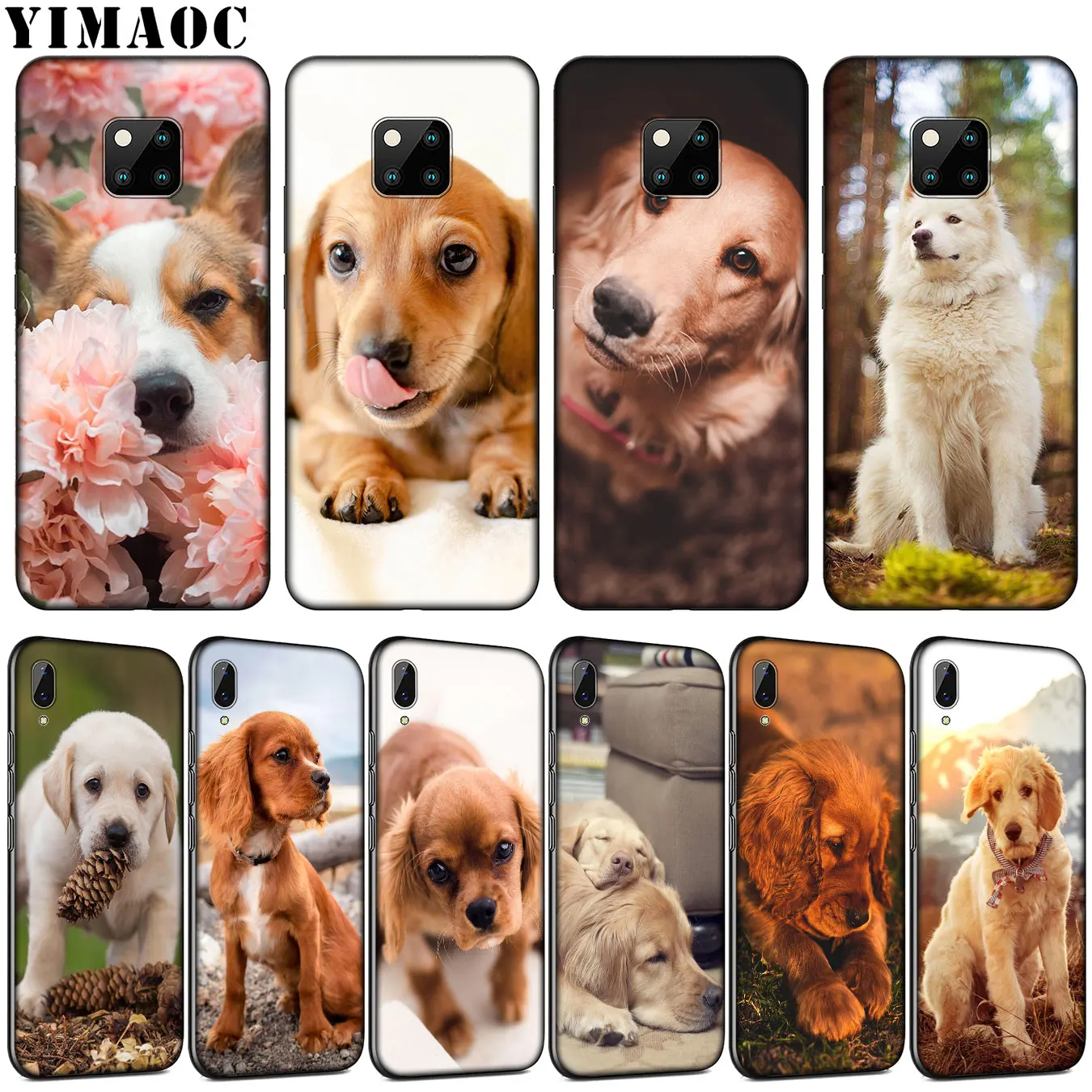Мягкий силиконовый чехол для телефона YIMAOC с немецкой овчаркой Huawei Mate 30 20 10 Pro Lite Nova