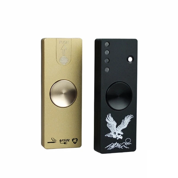 Перезаряжаемый легкий Спиннер ручной с светильник Кими гаджетами алюминиевый