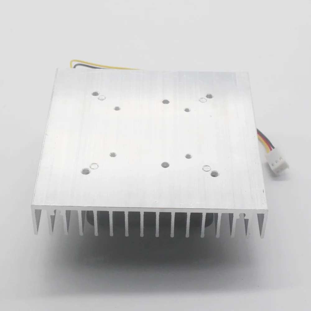 Светодиодный алюминиевый радиатор 50 Вт с вентилятором полного спектра для