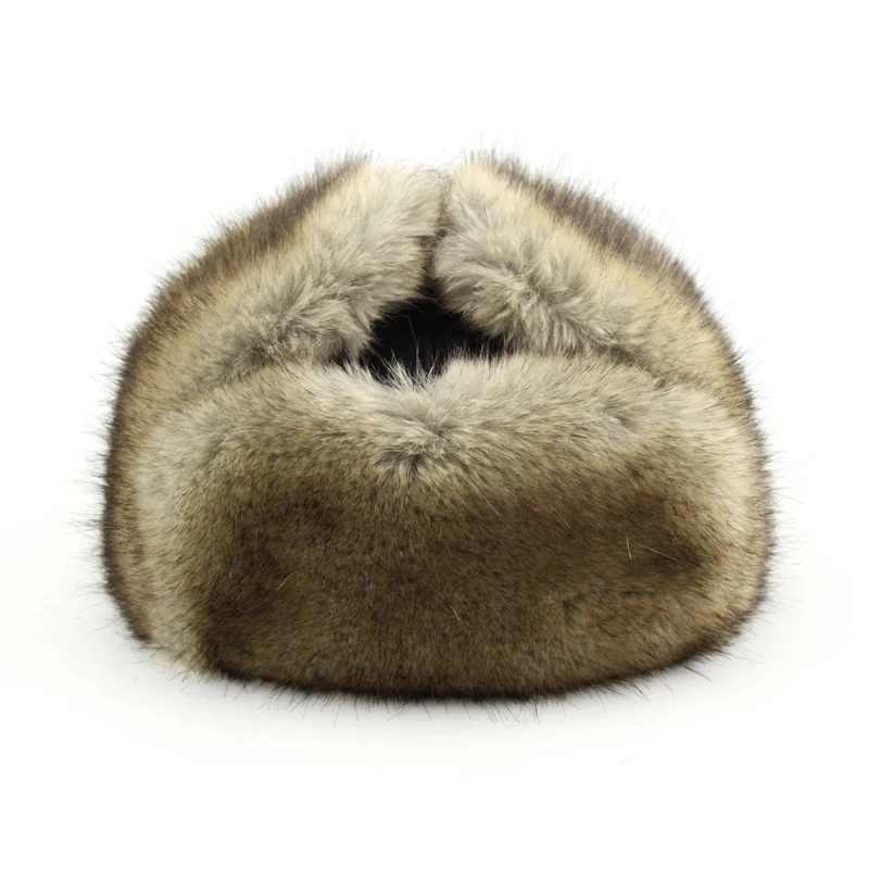 BFDADI мужские и женские шапки из искусственного меха знаменитый бренд теплая