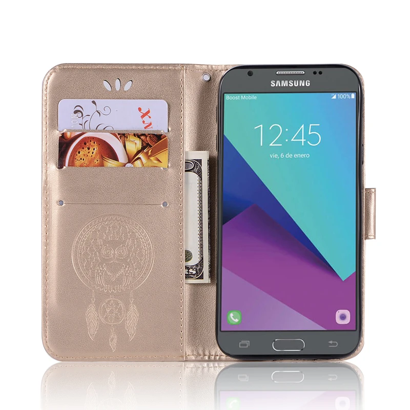 Кожаный чехол-книжка для Samsung Galaxy J530 J5 Pro 2017 J57 SM J530F J530G J530H J530S J530FM J530FN J530F/DS |