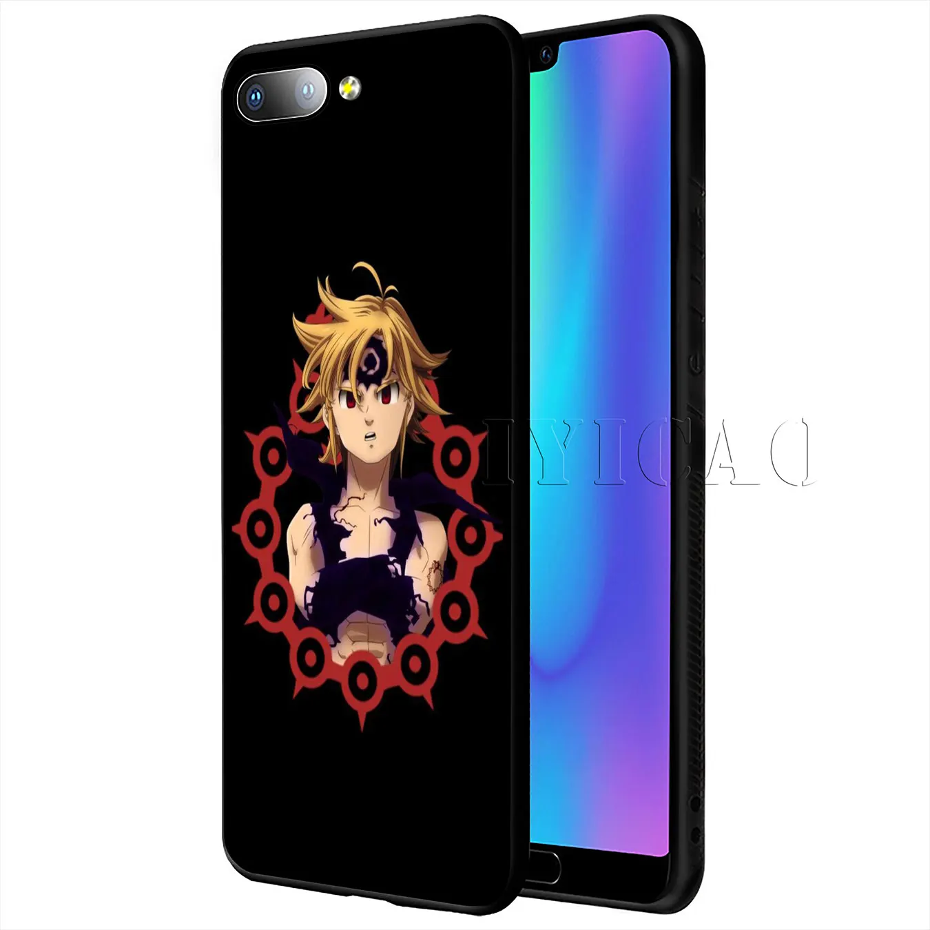 Мягкий силиконовый чехол IYICAO для Huawei Y9 Y7 Y6 Prime 2019 Honor 20 8C 8X8 9 9X10 Lite 7C 7X 7A Pro |