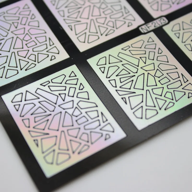 1 шт. многоцелевой штамповочный дизайн ногтей полый шаблон трафареты для