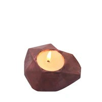 diamond romantic heart shape silica gel mold candle holder diy concrete mini catus plant flower pot silicone mould