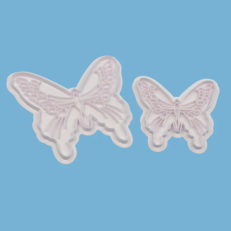 2 шт./компл. Пластиковая форма в виде бабочки для выпечки|Формы тортов| |