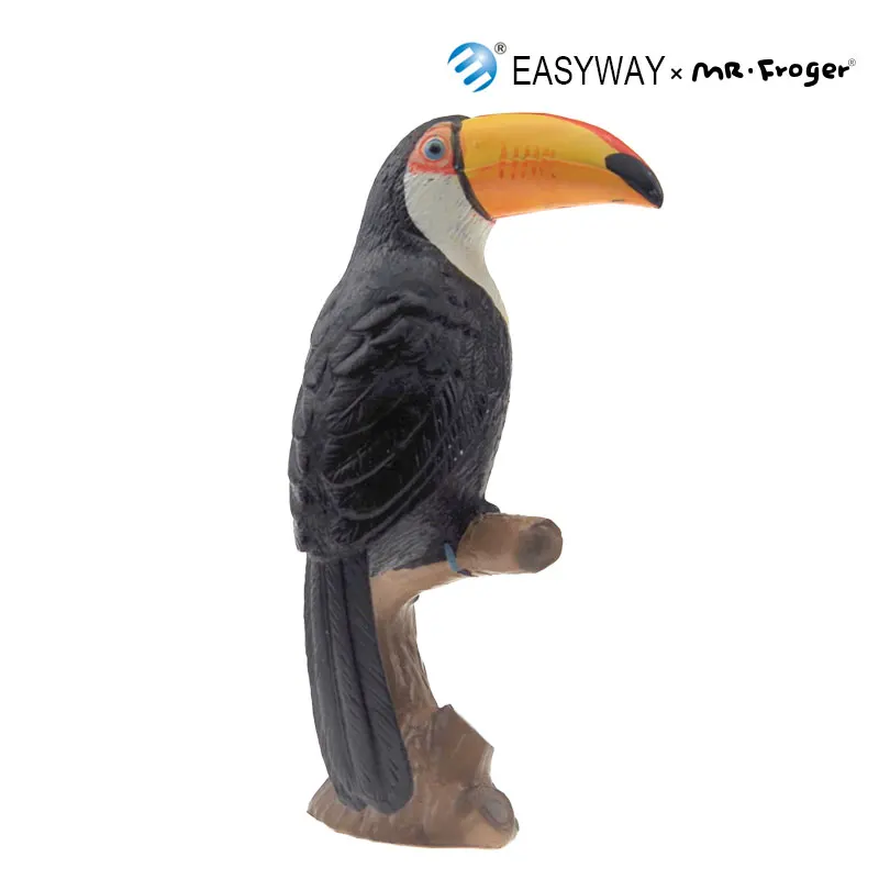 EASYWAY милые маленькие красочные модели птиц игрушечные животные из зоопарка