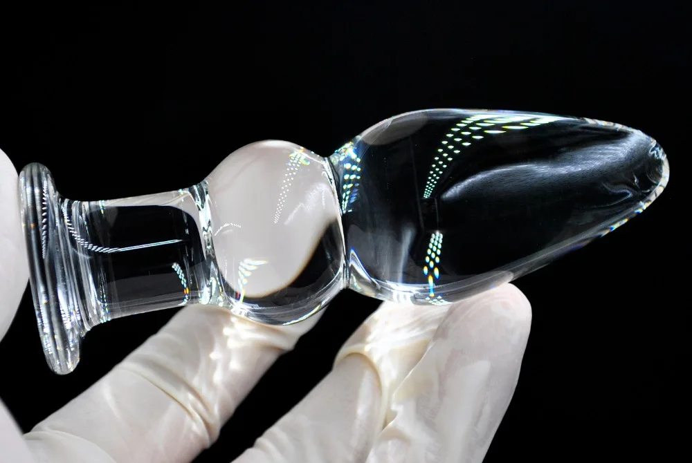 32mm Pyrex glass butt plug anal dildo crystal anus bead fake penis dick female masturbation male adult sex toy for women men gay | Красота и