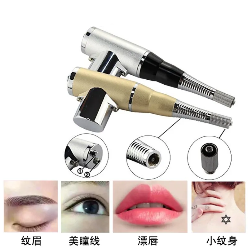 Тату машинка профессиональная ручка для макияжа бровей и губ перманентного