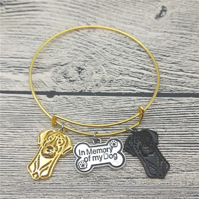Trendy New Doberman Pinscher Bangles Cute Dog Bracelets Fashion Animal Pet Jewellery | Украшения и аксессуары