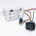 220V напряжение переменного тока регулятор скорости вращения двигателя управления ШИМ Контроллер SCR 4000W диммеры выпрямителя