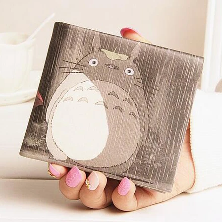 Короткие Кошельки женские кошельки кошелек для девочек с мультипликационным