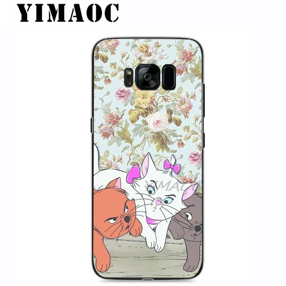 Yimaoc аристократы Мари кошка Мягкий силиконовый чехол для телефона samsung Galaxy A5 A6