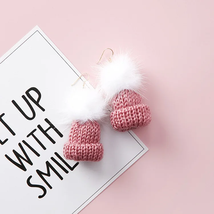

2020 New Fashion jewelry Cute earring female Crystal from Austrian Temperament autumn and winter Christmas earring