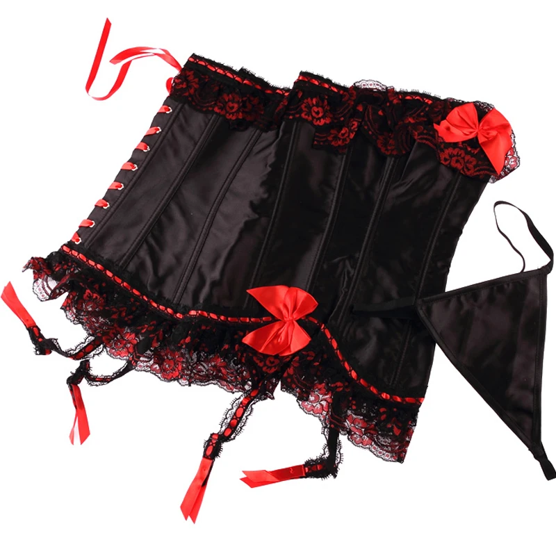 Женское Эротическое нижнее белье стринги интимное бюстье корсет для похудения