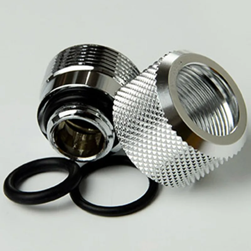 8 шт./лот фитинг для жесткой трубки Od14Mm ручной Компрессионный G1/4ɴ слоя