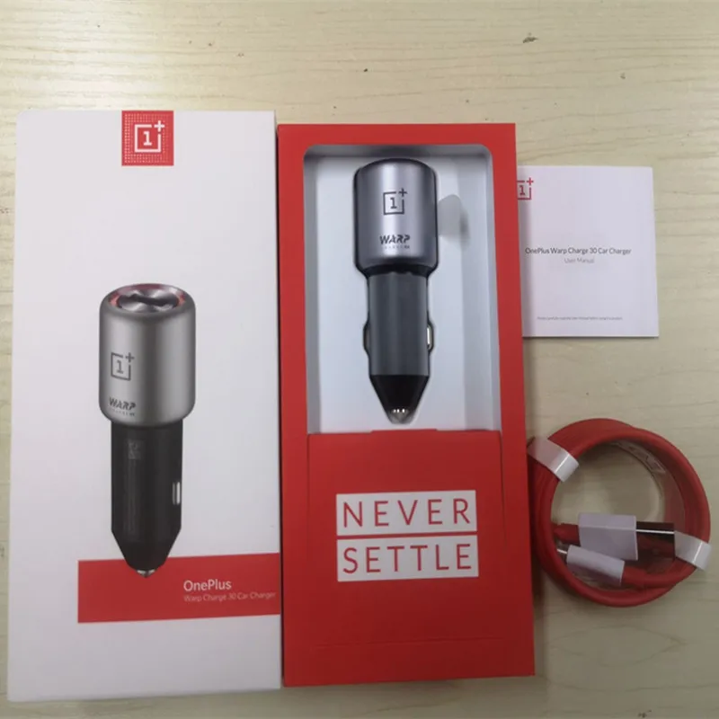 Оригинальное автомобильное зарядное устройство Oneplus Warp Charge 30 5 В 6A Max для 7 Pro