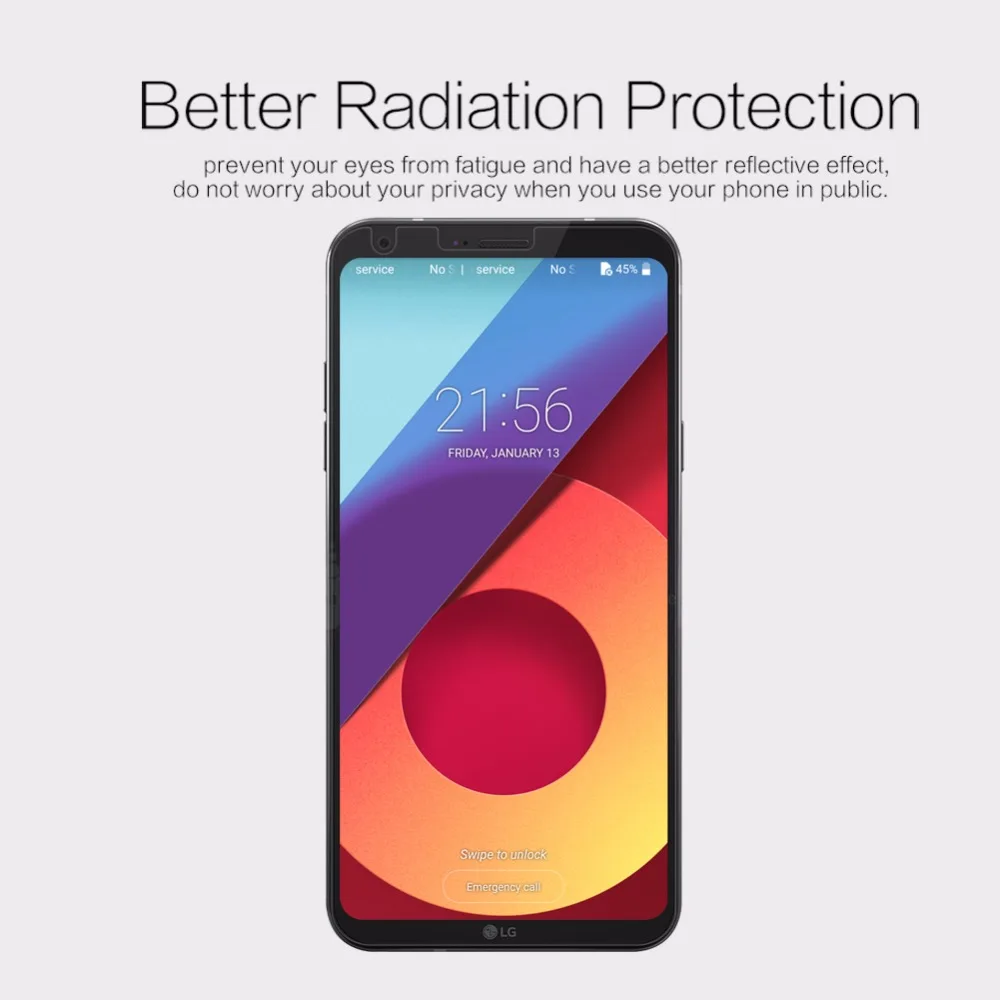 2 шт./лот Защита экрана для LG Q6 Q6a NILLKIN Матовая Антибликовая супер прозрачная