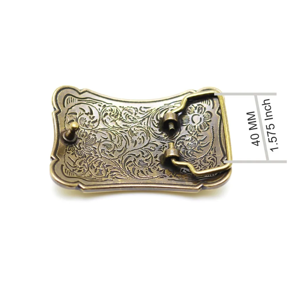 Высококачественный старинный/Ретро стиль мужской сплошной латунный медный