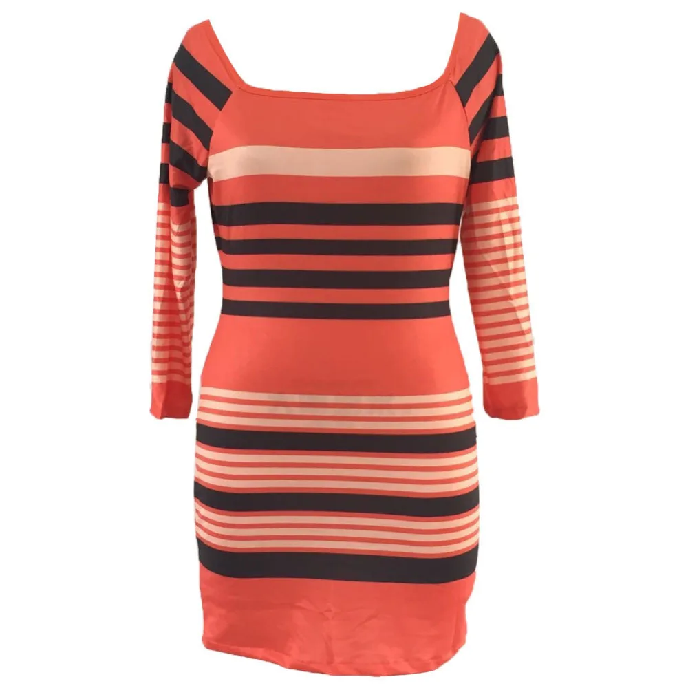 2016 женская осень сексуальная плотно вырезом квадратный воротник три четверти