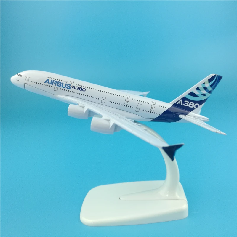 Модель самолета 16 см модель A380 из сплава подарок игрушки|machine model|airplane modelplane model |