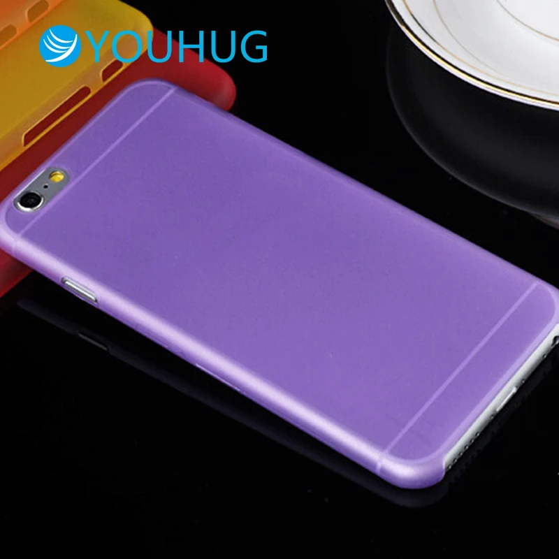 Топ из натуральной 0 3 мм ультра тонкий матовый мороз Прозрачный чехол для iPhone 6 6s