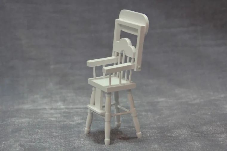 Милый миниатюрный детский стул для кукольного домика в масштабе 1:12|mini dollhouse|miniature