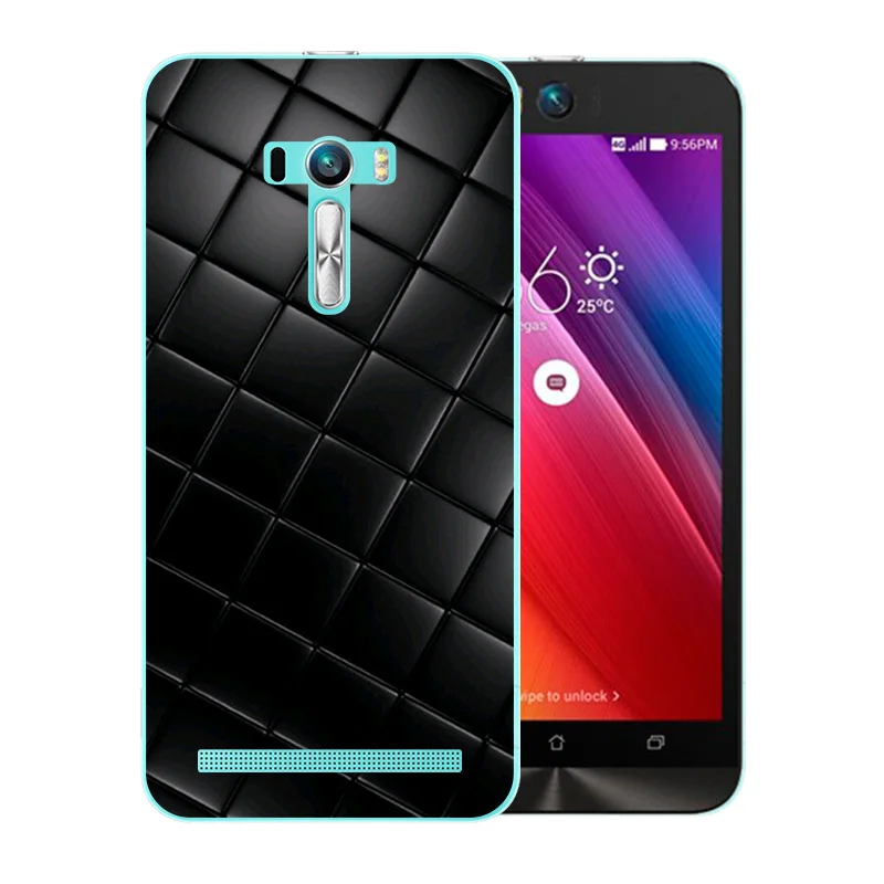 Чехол для телефона 5 дюймов Asus Zenfone Selfie ZD551KL с красочным рисунком силиконовая