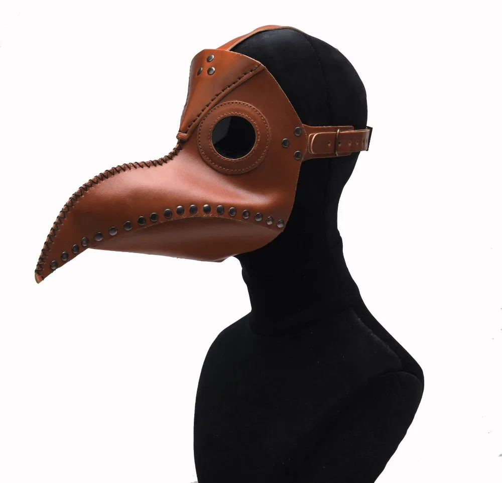 Doctor Schnabel Anime My Hero Academia Overhaul Mask Cosplay Crow Mouth Plague Halloween Masks Steampunk Face Long Beak Gothic |