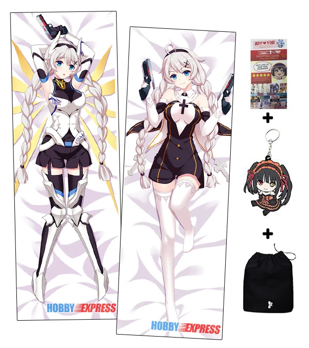 

Наволочка для подушки для обнимания на тело от компании Hobby Express Dakimakura Japanese Otaku Waifu, Honkai Impact ADP83033