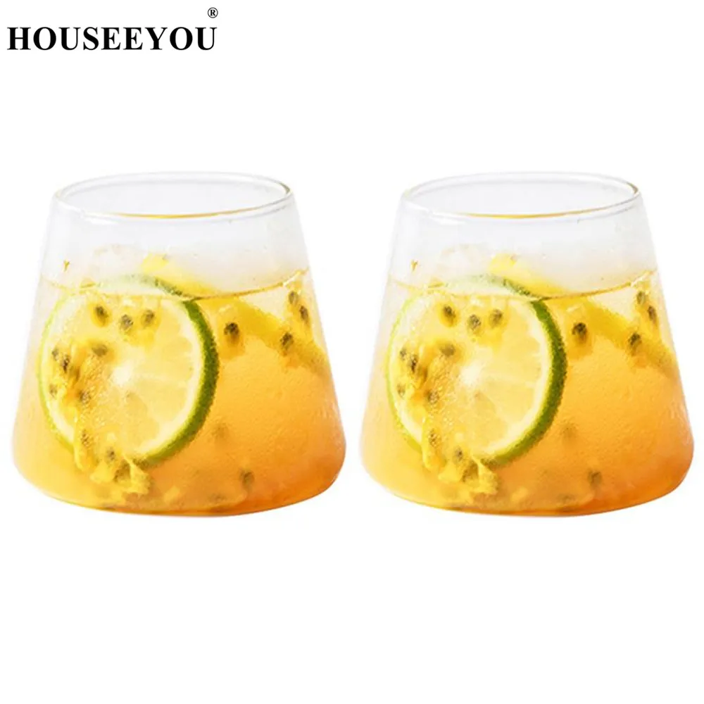 Стакан HOUSEEYOU 2 шт./лот кружки для холодного и горячего питья кофе замороженная