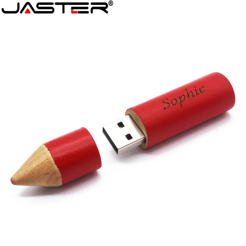 USB-накопитель JASTER деревянный 4/8/16/32/64 ГБ с логотипом на заказ | Компьютеры и офис