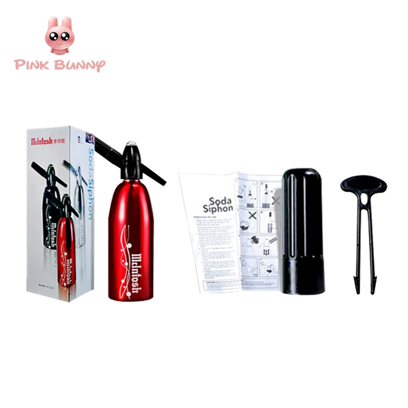 DIY Сода вода сифон домашний напиток сок машина Бар Пиво чайник сталь бутылка