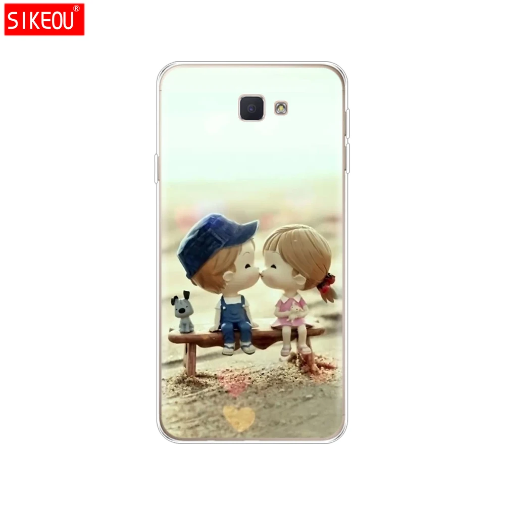 12088 Мягкие силиконовые чехлы из ТПУ для samsung Galaxy J5 Prime G570F, чехлы для samsung J5 Prime On5, чехлы для телефонов с котом и цветами - Цвет: 12088