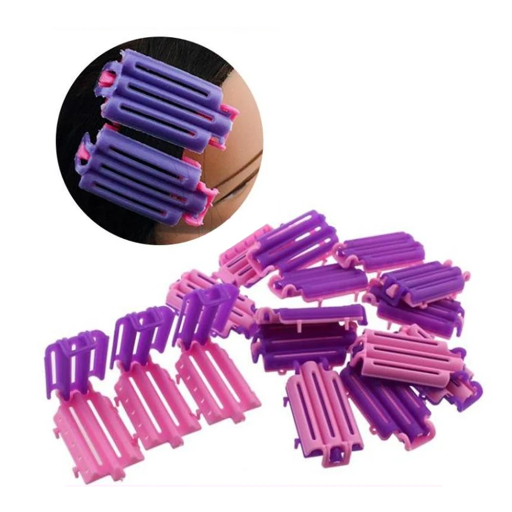 45pcs/bag Hair Clip Wave Perm Rod Bars Corn Curler Fluffy Clamps Rollers Roots Styling Cold Perming Tools | Красота и здоровье