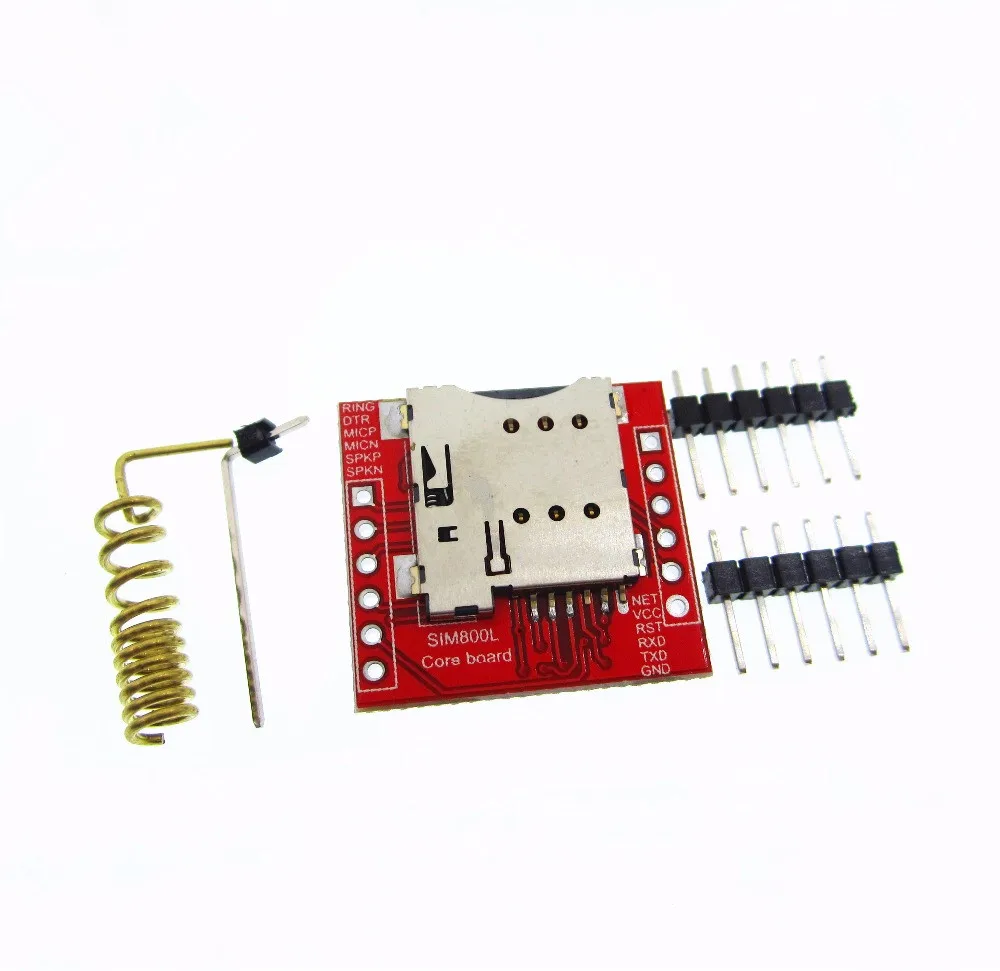 HAILANGNIAO 5 шт./лот маленький SIM800L GPRS GSM модуль карта MicroSIM Core плата Quad-band TTL Серийный