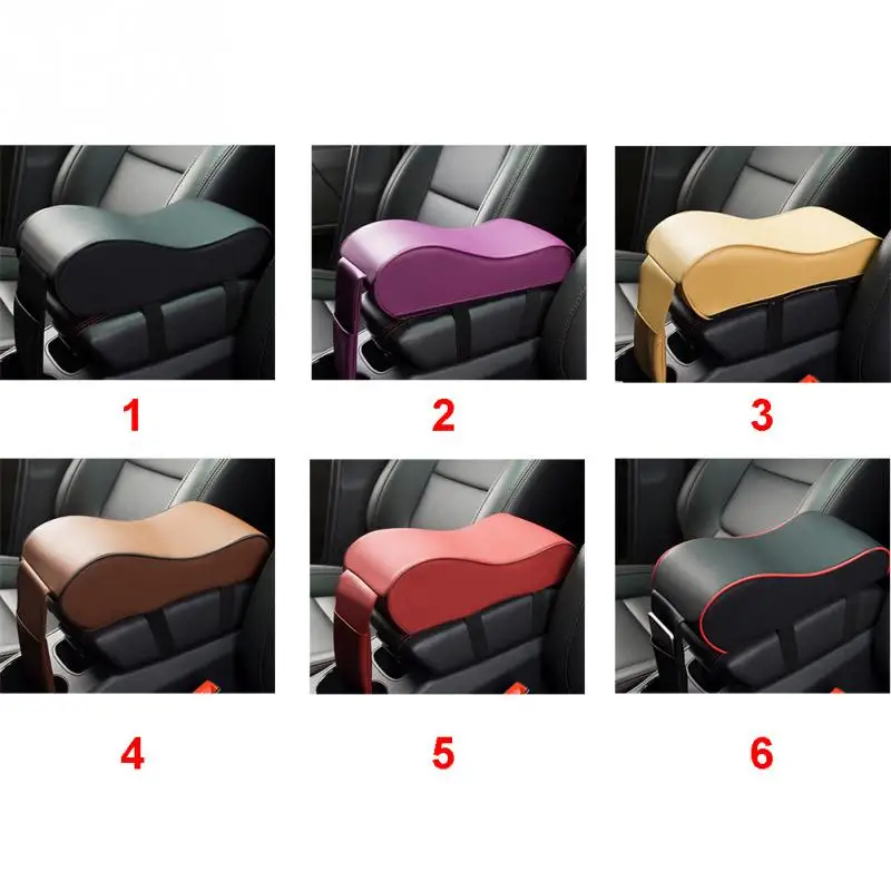 Universal New Car Armrest Pad Auto Armrests Center Console Arm Rest Seat Box Vehicle Protective Leather | Автомобили и мотоциклы