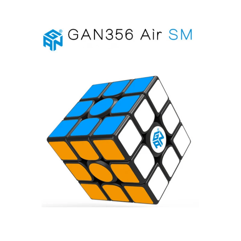 Gan 365 Air SM 3x3x3 скоростной куб черный цвет GAN AIR Магнитный головоломка обучающие