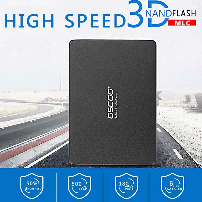 Твердотельный накопитель Oscoo 120 Гб Sata3 2 5 Ssd Sata 3 дюйма встроенный твердотельный