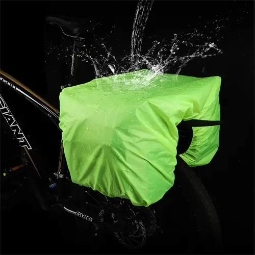 Only Rain Cover WEST BIKING велосипедная сумка с дождевиком 25л велосипедная сумка на заднее сиденье с двойным багажником велосипедная сумка на заднюю стойку - Цвет: Only Rain Cover